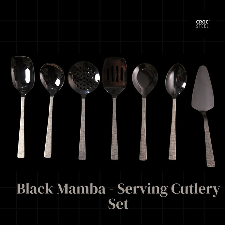 Black Mamba - Serving Cutlery Set (Set of 8)