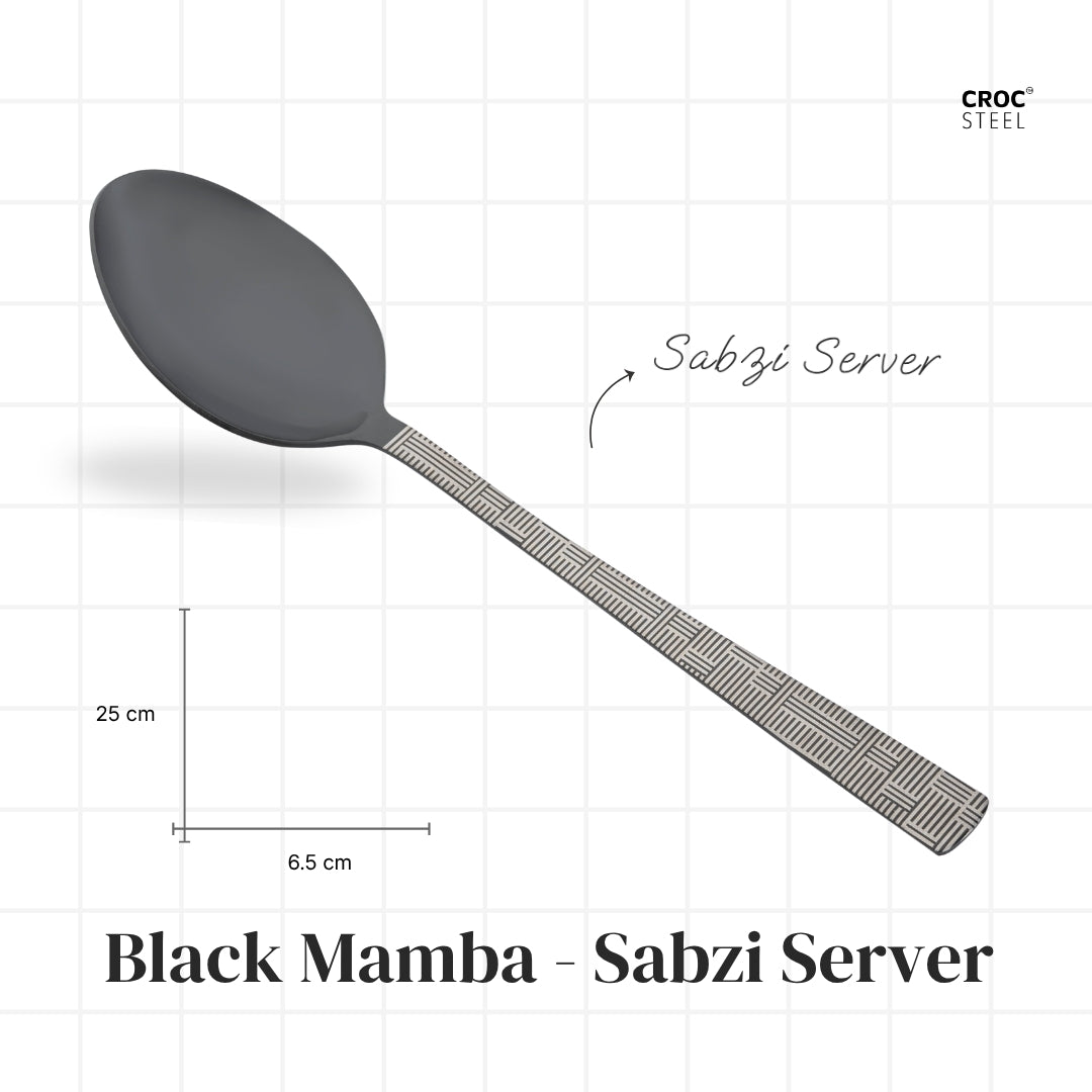 Black Mamba - Serving Cutlery Set (Set of 8)