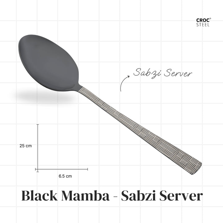 Black Mamba - Serving Cutlery Set (Set of 8)