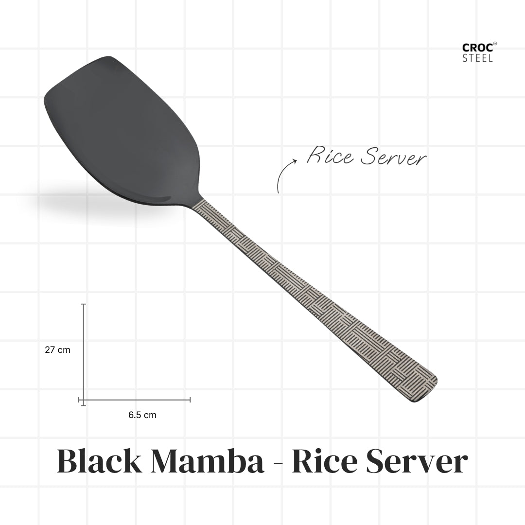 Black Mamba - Serving Cutlery Set (Set of 8)