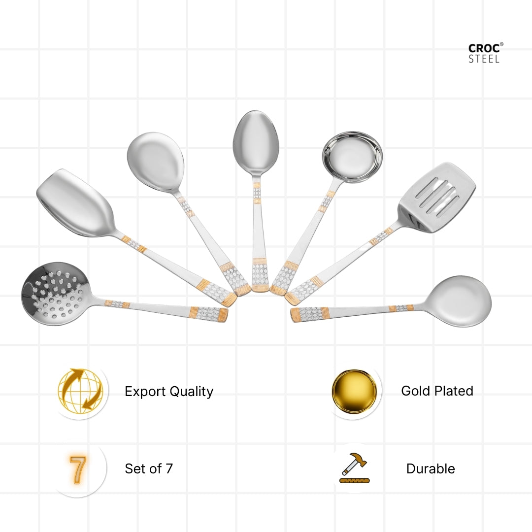 Rajsi Panch - Serving Cutlery Set (Set of 7)