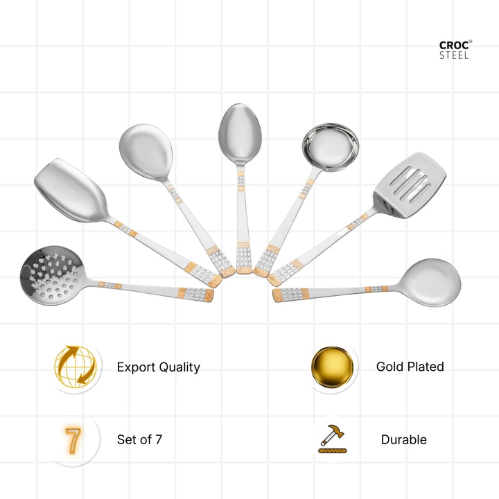 Rajsi Panch - Serving Cutlery Set (Set of 7)