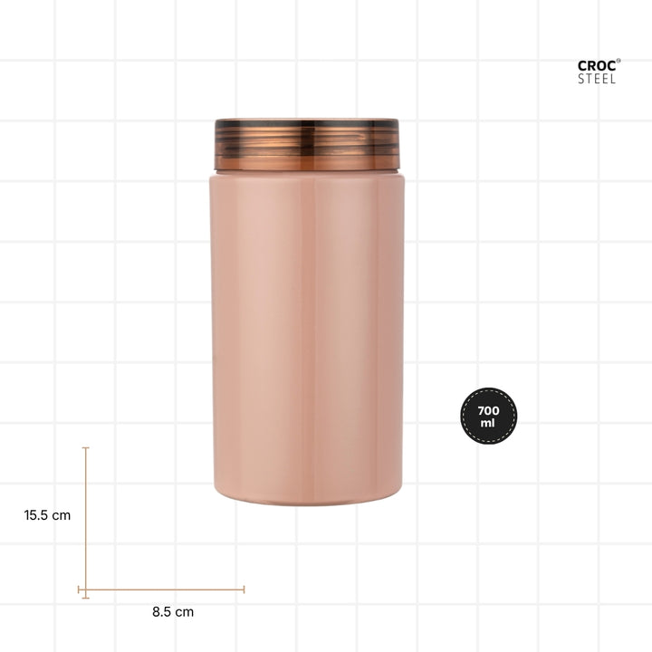 Glossy Pink Canisters (Set of 3)
