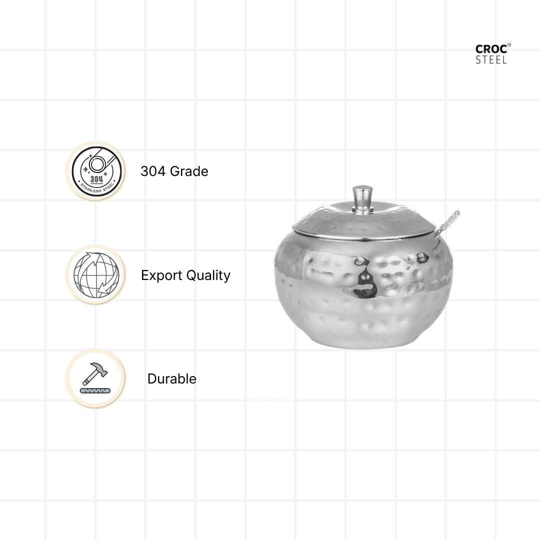 Hammered Ghee Pot