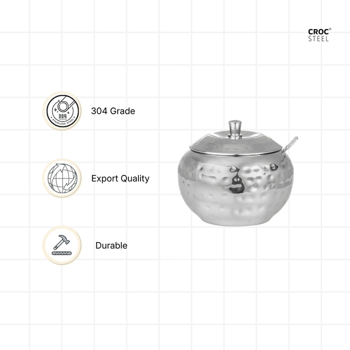 Hammered Ghee Pot