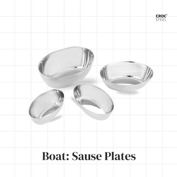 Boat Sause Plates (Set of 4)
