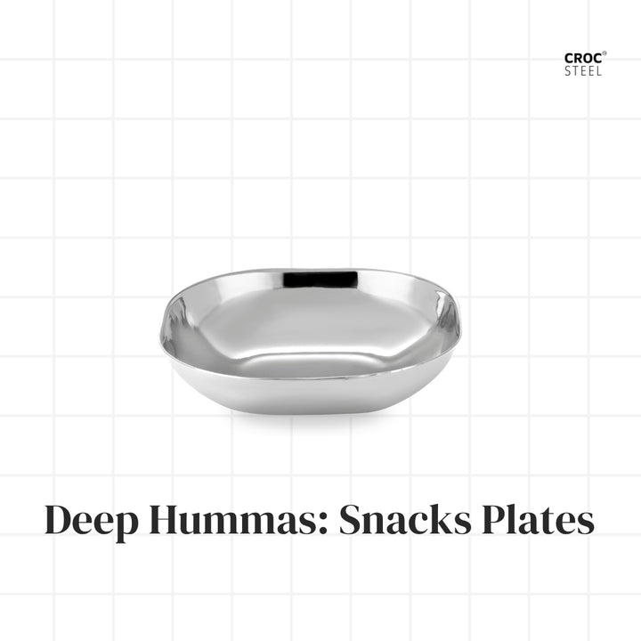 Deep Hummas Snack Dishes (Set of 4)