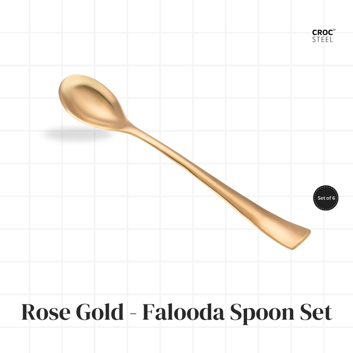 Rose Gold - Falooda Spoon Set