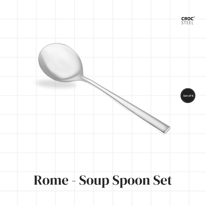 Rome - Soup Spoon Set