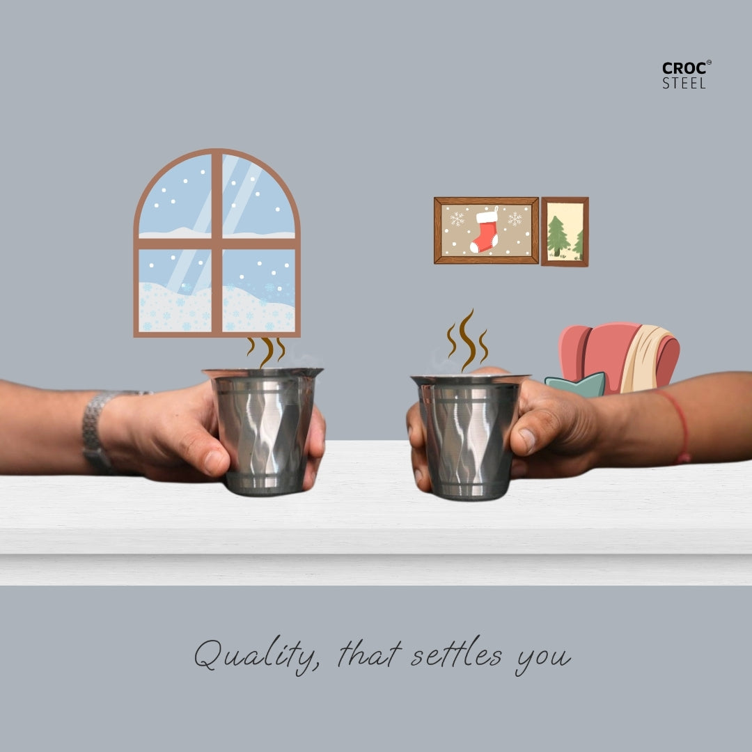 Rampatri - Wavy Silver Glass
