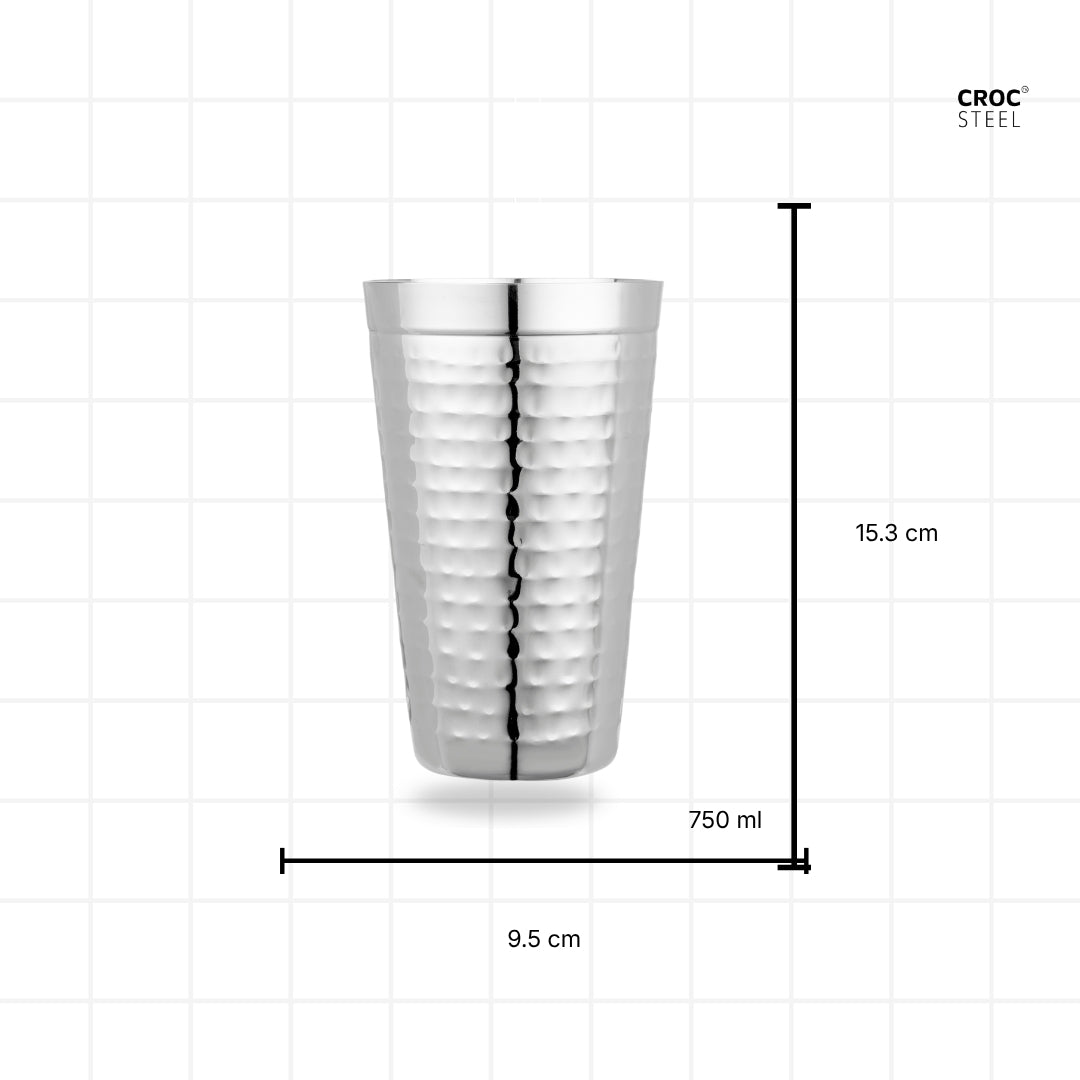 Lassi Glass - Hammered