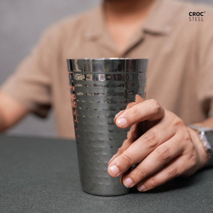 Lassi Glass - Hammered