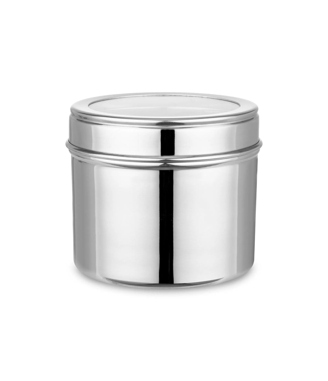 See Through SS Canisters (Sizes- 5,4,3,2,1)